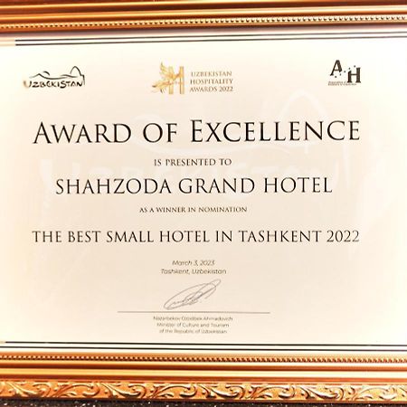 Shahzoda Grand Hotel - "Best Hotel Award Winner" Solnechnyy Exterior photo